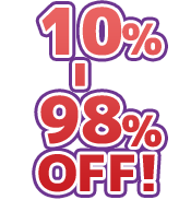 10%~98%OFF!